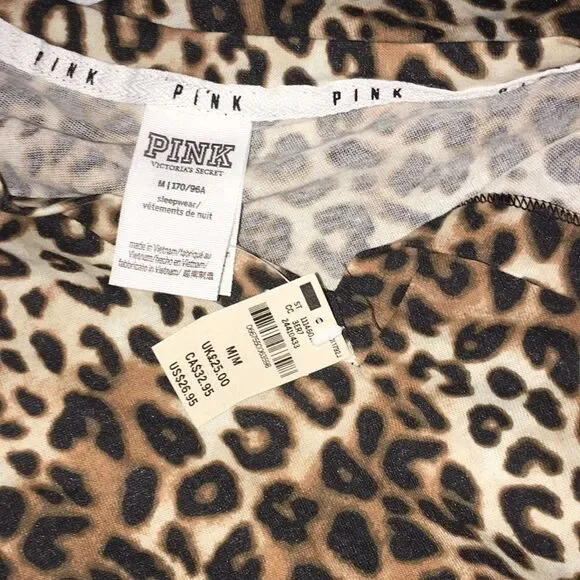 đ„Victoriaâs SecretâPink shirts cheetahâszâxsânew - Picture 8 of 8